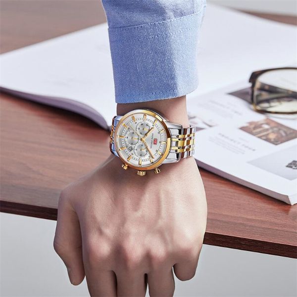 mens watch new luxury business watch men waterproof date blue dial watches fashion male clock wristwatch relogio masculino, Slivery;brown
mens watch new luxury business watch men waterproof date blue dial watches fashion male clock wristwatch relogio masculino, Slivery;brown