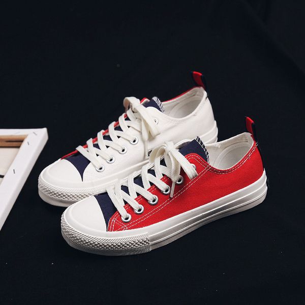 woman 2019 summer new fashion flats patchwork canvas women casual shoes color sneakers mx200425, Black
woman 2019 summer new fashion flats patchwork canvas women casual shoes color sneakers mx200425, Black