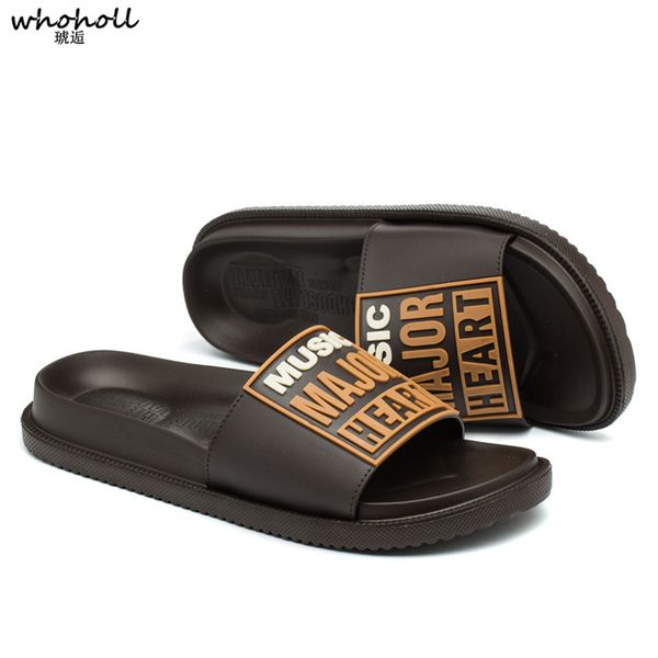 whoholl letters print summer home slippers man couple slippers men women non-slip soft bottom sandals outdoor beach, Black
whoholl letters print summer home slippers man couple slippers men women non-slip soft bottom sandals outdoor beach, Black