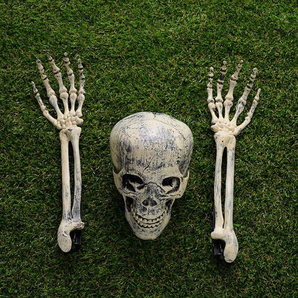 three-piece halloween skeleton hand bone skull ghost hand ghost head set halloween spoof products
three-piece halloween skeleton hand bone skull ghost hand ghost head set halloween spoof products