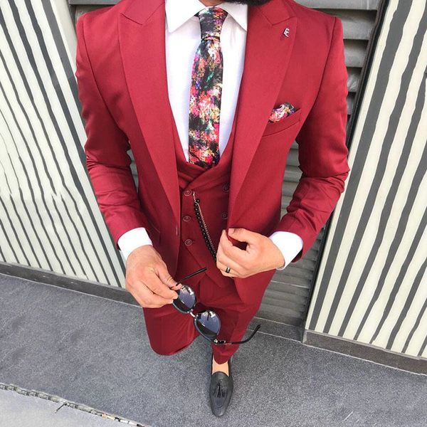 classic peak lapel tuxedos groom wedding men suits mens wedding suits tuxedo costumes de pour hommes men(jacket+pants+tie+vest) w159, Black;gray
classic peak lapel tuxedos groom wedding men suits mens wedding suits tuxedo costumes de pour hommes men(jacket+pants+tie+vest) w159, Black;gray