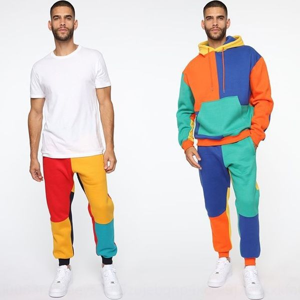 multi-color block hooded loose men's sweater fashion hip-hop fashion brand men's sweater burst, Black
multi-color block hooded loose men's sweater fashion hip-hop fashion brand men's sweater burst, Black