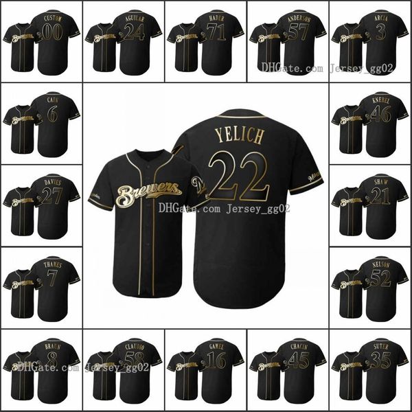 milwaukee brewers men #22 christian yelich 8 ryan braun 35 brent suter women youth golden edition black flex base custom jersey
milwaukee brewers men #22 christian yelich 8 ryan braun 35 brent suter women youth golden edition black flex base custom jersey