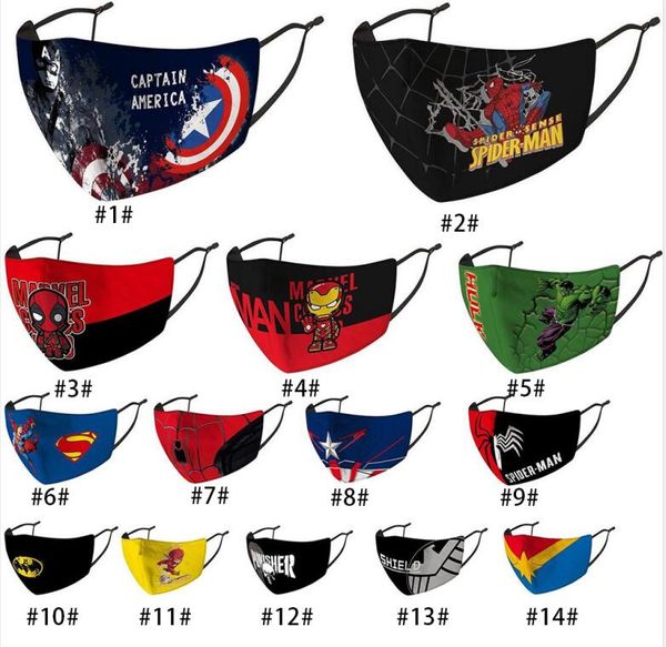 Ironman Batman Spiderman Thanos super hero kids designer luxury face mask Party Cosplay Shield Reusable Dust Windproof Cotton Masks
Ironman Batman Spiderman Thanos super hero kids designer luxury face mask Party Cosplay Shield Reusable Dust Windproof Cotton Masks