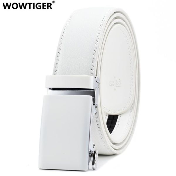 wowtiger black white cowhide genuine leather 3.5cm width belts for men male luxury automatic buckle men belt, Black;brown
wowtiger black white cowhide genuine leather 3.5cm width belts for men male luxury automatic buckle men belt, Black;brown