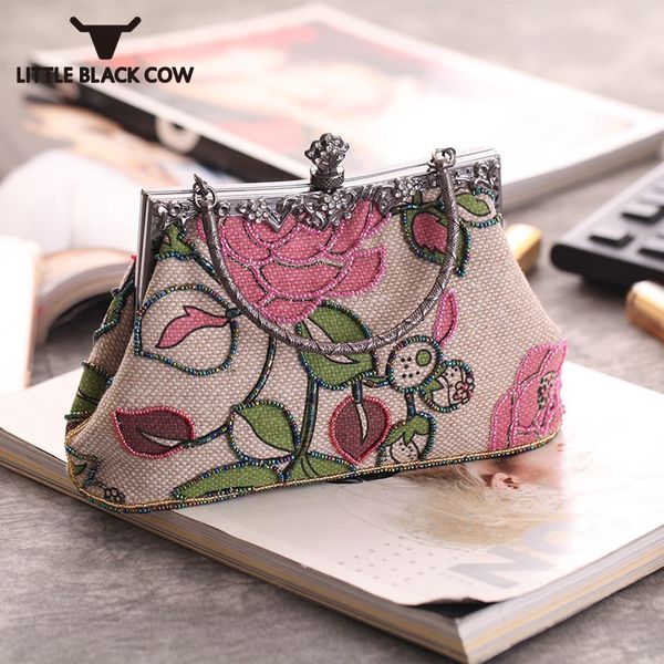 vintage elegant lady evening party floral printed totes bag cotton linen beads embroidery handbag women crossbody shoulder bags
vintage elegant lady evening party floral printed totes bag cotton linen beads embroidery handbag women crossbody shoulder bags