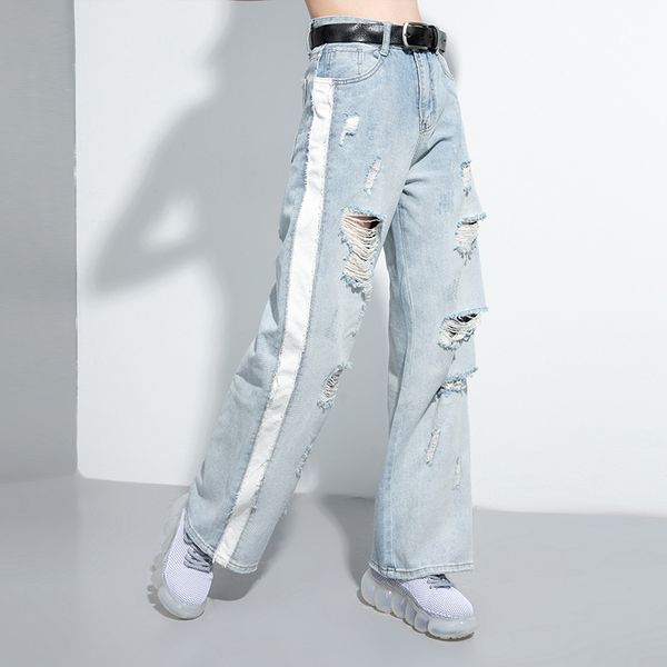 women's ripped boyfriend jeans cute distressed jeans loose leisure with hole wash hole cool wide leg pants s187, Blue
women's ripped boyfriend jeans cute distressed jeans loose leisure with hole wash hole cool wide leg pants s187, Blue