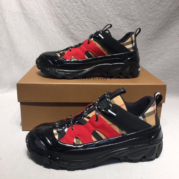 2020ozh menmen casual comfortable hiking sneakers hiking travel shoes outdoor survival adventure shoes original packaging and box delivery, Black