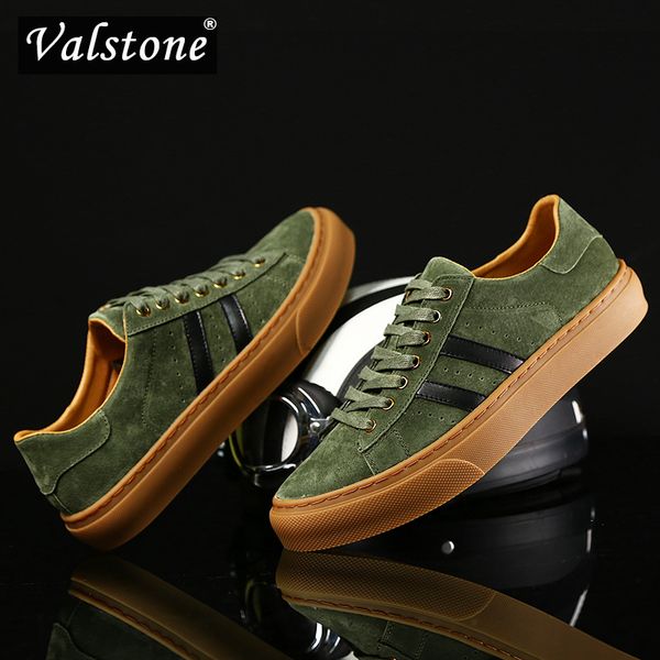 valstone men's genuine leather casual shoes soft breathable sneakers luxury natural pig skin vulcanized shoes non-slip rubber, Black
valstone men's genuine leather casual shoes soft breathable sneakers luxury natural pig skin vulcanized shoes non-slip rubber, Black