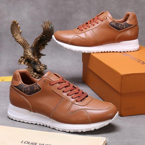 new luxury men shoes fashion run away sneaker chaussures pour hommes sports running mens shoes leather big size luxury mens snea, Black 
new luxury men shoes fashion run away sneaker chaussures pour hommes sports running mens shoes leather big size luxury mens snea, Black