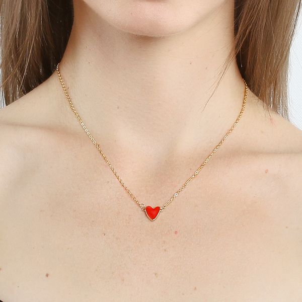 fashion new gossip girl serena red hearts with love necklace clavicle chain models clover wholesales, Silver
fashion new gossip girl serena red hearts with love necklace clavicle chain models clover wholesales, Silver