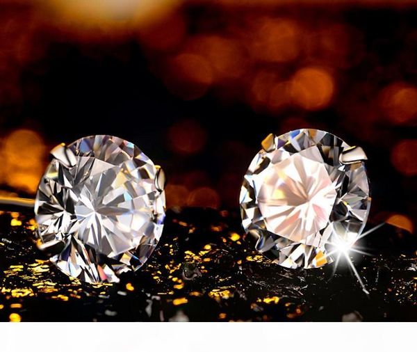 fashion claw set earring genuine 925 sterling silver 5mm diamonique cz engagement wedding stud earrings for women gift, Golden;silver
fashion claw set earring genuine 925 sterling silver 5mm diamonique cz engagement wedding stud earrings for women gift, Golden;silver