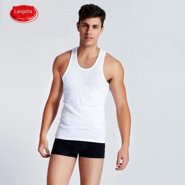 langsha vest summer t- shirt men' solid color pure cotton base shirt slim fit sports casual t-shirt, White;black
langsha vest summer t- shirt men' solid color pure cotton base shirt slim fit sports casual t-shirt, White;black