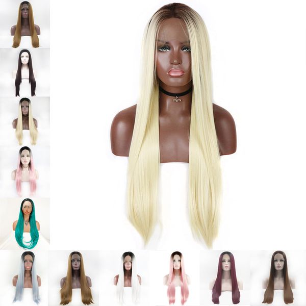 zesen kinky curly long ombre lace front wig with baby hair natural hairline heat resistant synthetic hair wigs for women, Black
zesen kinky curly long ombre lace front wig with baby hair natural hairline heat resistant synthetic hair wigs for women, Black