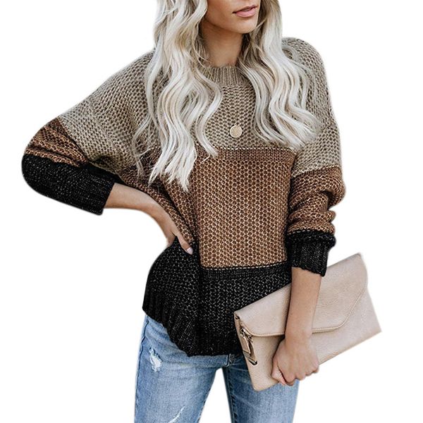 women autumn sweater female pullover stripe spell color sweater long sleeve o-neck cotton mohair sueter mujer invierno winter, White;black
women autumn sweater female pullover stripe spell color sweater long sleeve o-neck cotton mohair sueter mujer invierno winter, White;black