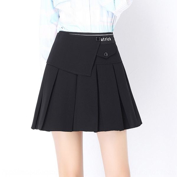 nn4lw short women's a- line short summer 2020 new high waist zipper stitching slimming a- line dress korean style anti-exposure skirt p, Black
nn4lw short women's a- line short summer 2020 new high waist zipper stitching slimming a- line dress korean style anti-exposure skirt p, Black