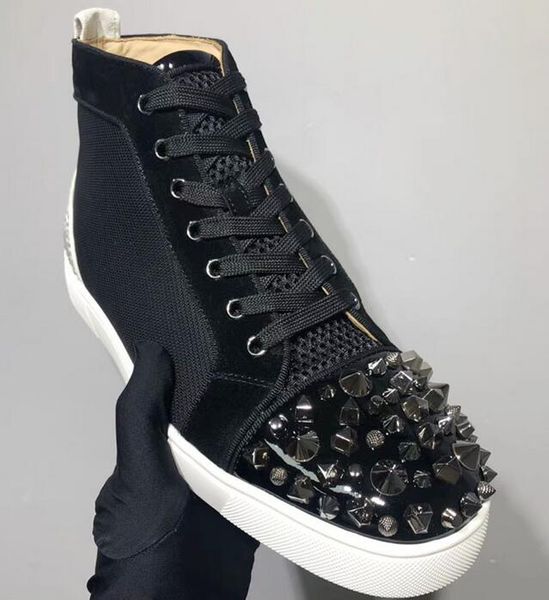 fashion designer couple men,women spikes brands platform casual high red bottom sneakers rhinestones leisure trainer footwear shoes35-47, Black
fashion designer couple men,women spikes brands platform casual high red bottom sneakers rhinestones leisure trainer footwear shoes35-47, Black