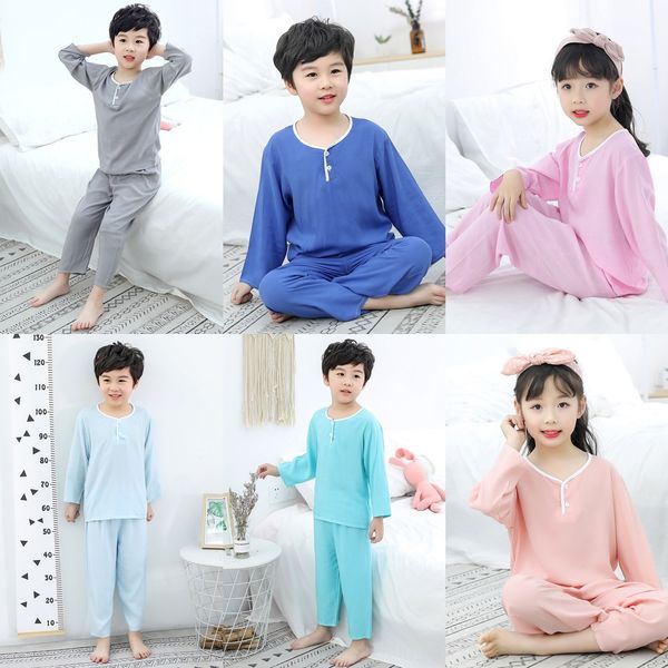 h3zcp summer children's pajamas suit thin long-sleeved cotton silk air conditioning clothing boys air conditioning trousers and trouser
h3zcp summer children's pajamas suit thin long-sleeved cotton silk air conditioning clothing boys air conditioning trousers and trouser