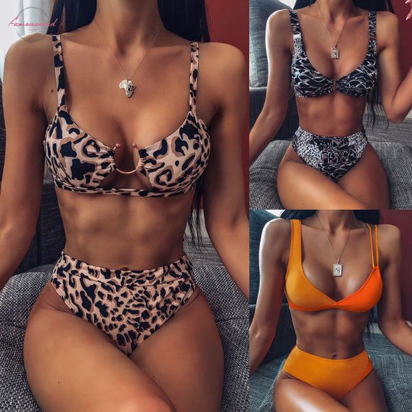 high waist bikini 2020 women swimsuit swimwear female one shoulder thong brazilian letter bikini set biquini bathing suit, White;black 
high waist bikini 2020 women swimsuit swimwear female one shoulder thong brazilian letter bikini set biquini bathing suit, White;black