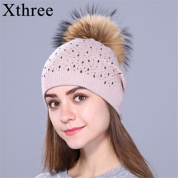 xthree knitted beanies winter hat for women and girls real raccoon fur pom pom hat wool skullies female cap, Blue;gray
xthree knitted beanies winter hat for women and girls real raccoon fur pom pom hat wool skullies female cap, Blue;gray