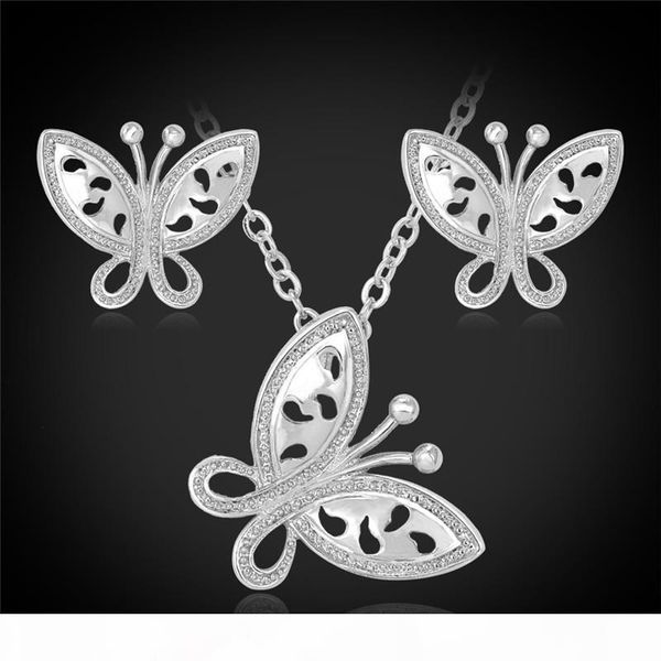 18k real gold покрыло комплекты ювелирных изделий vintage бабочки кулон серьги ожерелья чокеровщика оптовая продажа ювелирных изделий ys121, Silver
18k real gold покрыло комплекты ювелирных изделий vintage бабочки кулон серьги ожерелья чокеровщика оптовая продажа ювелирных изделий ys121, Silver