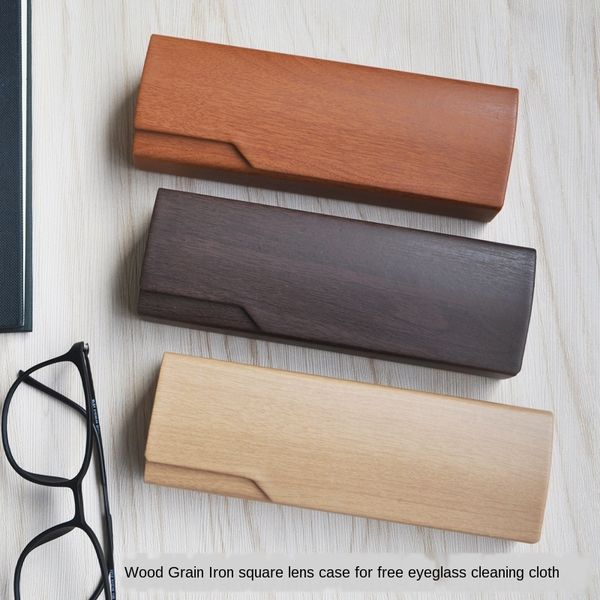 new wood grain small mouth handmade pu case case myopia glasses box myopia glasses box available, Blue
new wood grain small mouth handmade pu case case myopia glasses box myopia glasses box available, Blue