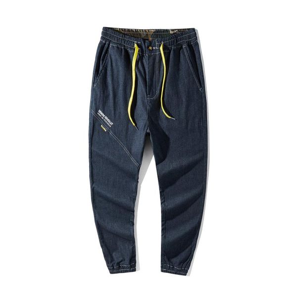 34-46 jeans men's jeans plus size stretchy loose tapered harem cotton breathable denim baggy jogger casual trousers, Blue
34-46 jeans men's jeans plus size stretchy loose tapered harem cotton breathable denim baggy jogger casual trousers, Blue
