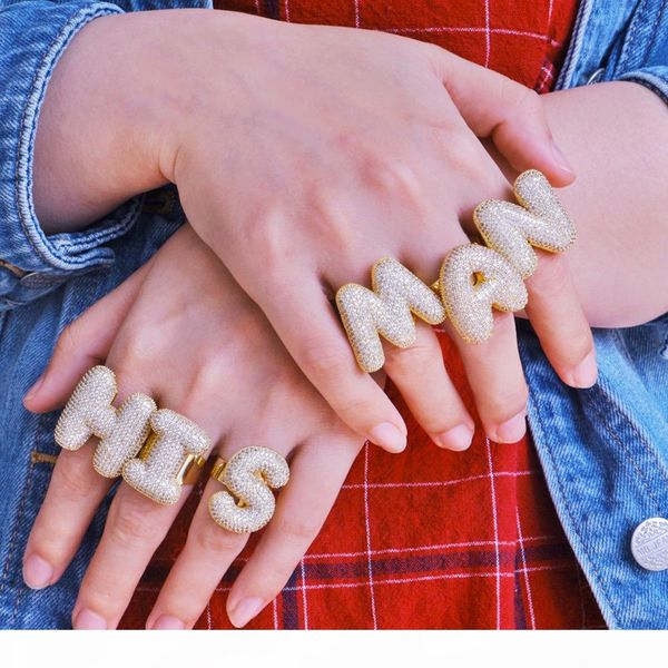 luxury designer 18k gold plated iced diamond a-z bubble letter finger rings band mens womens open cuff ring hip hop jewelry gift for couples, Golden;silver
luxury designer 18k gold plated iced diamond a-z bubble letter finger rings band mens womens open cuff ring hip hop jewelry gift for couples, Golden;silver