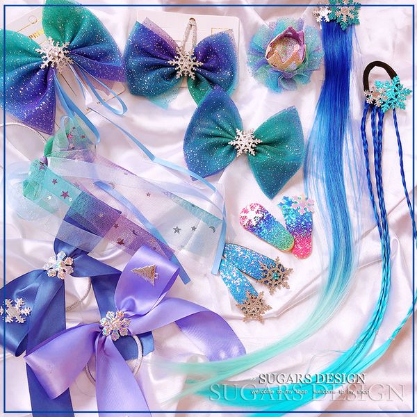 hair accessories 2021 christmas snowflake girl crystal clips for girls ties kids hairpins blue bows, Slivery;white
hair accessories 2021 christmas snowflake girl crystal clips for girls ties kids hairpins blue bows, Slivery;white