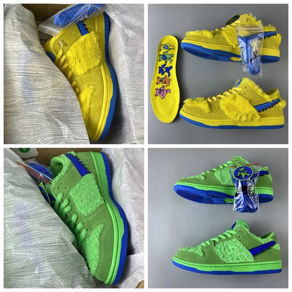 new release grateful dead x sb dunk low running shoes yellow green bears pack mens trainers women sport sneakers size 36-46, Black
new release grateful dead x sb dunk low running shoes yellow green bears pack mens trainers women sport sneakers size 36-46, Black