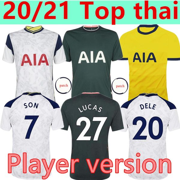 player version 20 21 spurs home away 3rd soccer jersey 2020 2021 tottenhames kane son alderweireld eriksen dele lamela child football shirt, Black;yellow
player version 20 21 spurs home away 3rd soccer jersey 2020 2021 tottenhames kane son alderweireld eriksen dele lamela child football shirt, Black;yellow