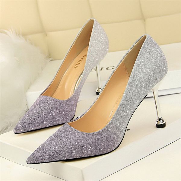 bigtree bling shoes woman sequins pointed toe pumps women party nightclub mixed colors thin high heel wedding women shoes, Black
bigtree bling shoes woman sequins pointed toe pumps women party nightclub mixed colors thin high heel wedding women shoes, Black