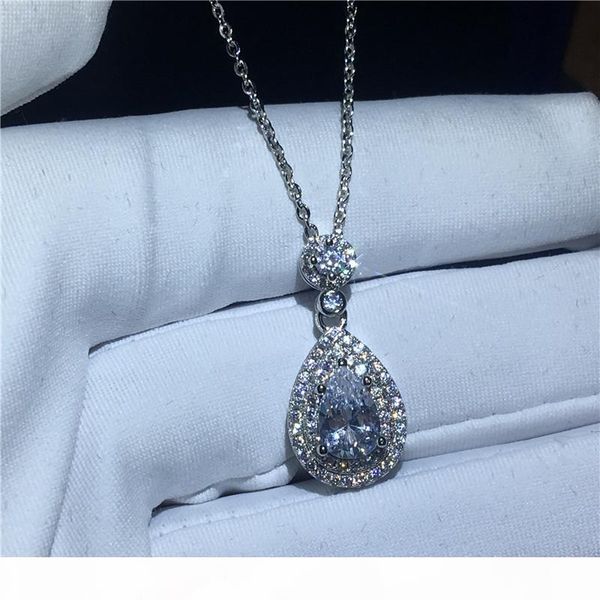 handmade женский кулон с ожерелье 925 серебро груши вырезать 5a циркон cz помолвки свадьбы подвески для женщин подарок, Silver
handmade женский кулон с ожерелье 925 серебро груши вырезать 5a циркон cz помолвки свадьбы подвески для женщин подарок, Silver