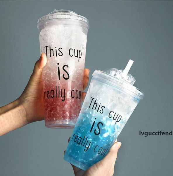the latest 18.6oz summer ice cup straw plastic water cup gel broken ice double-layer refrigeration with straw push cover, ing
the latest 18.6oz summer ice cup straw plastic water cup gel broken ice double-layer refrigeration with straw push cover, ing