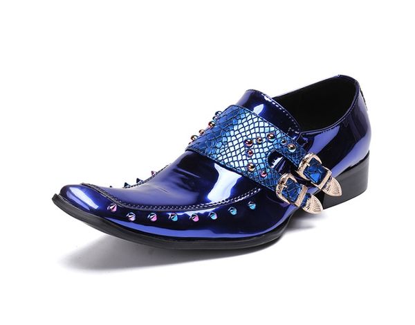 2020 blue dress shoes men oxford patent leather formal business shoes plus size 37-48 men casual shoes zapatos de hombre, Black
2020 blue dress shoes men oxford patent leather formal business shoes plus size 37-48 men casual shoes zapatos de hombre, Black