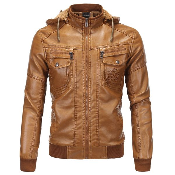 michael jackson sheepskin leather jackets for men winter autumn streetwear hooded leather jacket and coat for men clothing b092, Black
michael jackson sheepskin leather jackets for men winter autumn streetwear hooded leather jacket and coat for men clothing b092, Black