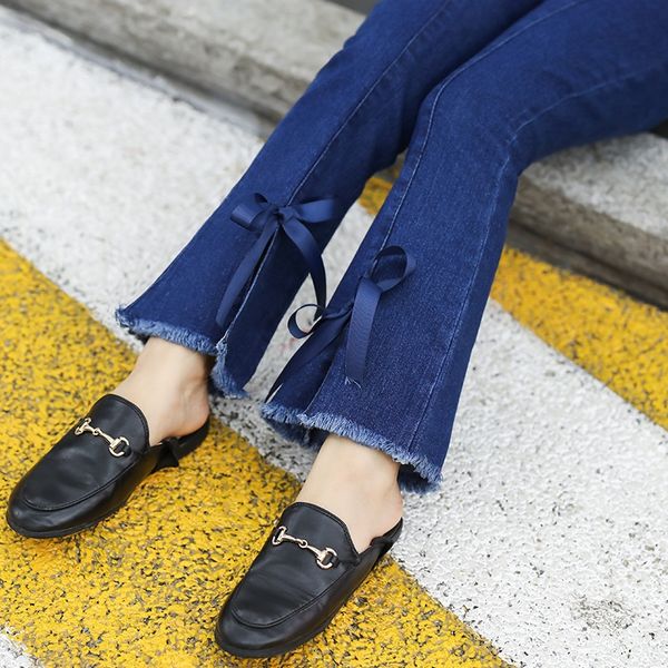 n7tum girls' autumn 2020 new all-match fashion slim korean style medium and big children thin children's bell pants jeans and jean, Blue
n7tum girls' autumn 2020 new all-match fashion slim korean style medium and big children thin children's bell pants jeans and jean, Blue