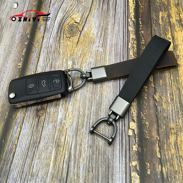 car keychain for cadillac car key chain key chain horseshoe buckle high-grade leather zinc alloy keychain, Silver
car keychain for cadillac car key chain key chain horseshoe buckle high-grade leather zinc alloy keychain, Silver