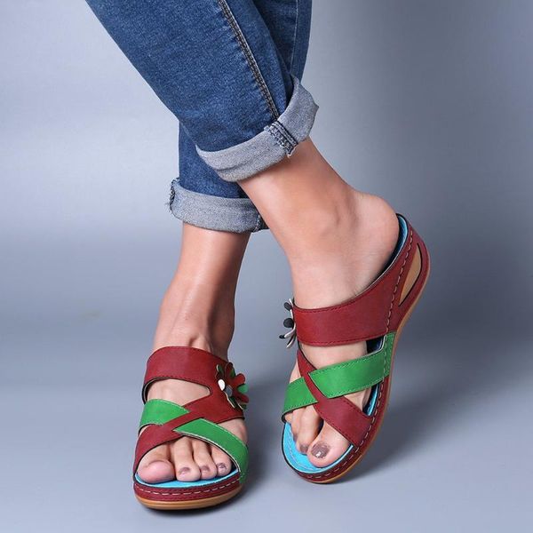 women vintage sandals ladies sewing leather woman wedges cross peep toe retro slides female plus size comfort shoes women's 2020, Black
women vintage sandals ladies sewing leather woman wedges cross peep toe retro slides female plus size comfort shoes women's 2020, Black