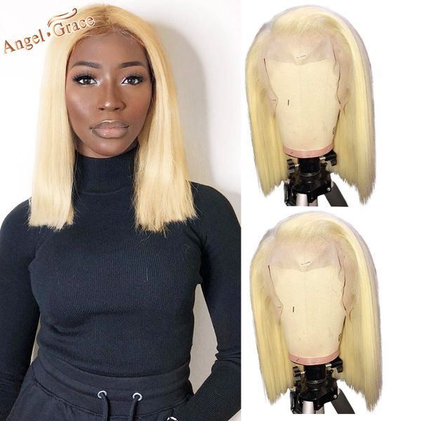 angel grace hair brazilian straight human hair wigs 613 color blonde front wigs with baby hair 150% density, Black
angel grace hair brazilian straight human hair wigs 613 color blonde front wigs with baby hair 150% density, Black