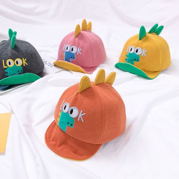 look little dinosaur children's baby cap cap children's hat 2019 cartoon baby hat mz8267, Blue;gray