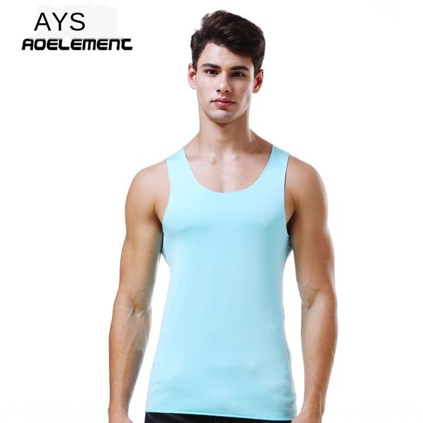 2020 new ice silk seamless men' vest round neck slim fit sports wide shoulder underwear shirtvest shirtunderwear business base shirt, White;black
2020 new ice silk seamless men' vest round neck slim fit sports wide shoulder underwear shirtvest shirtunderwear business base shirt, White;black