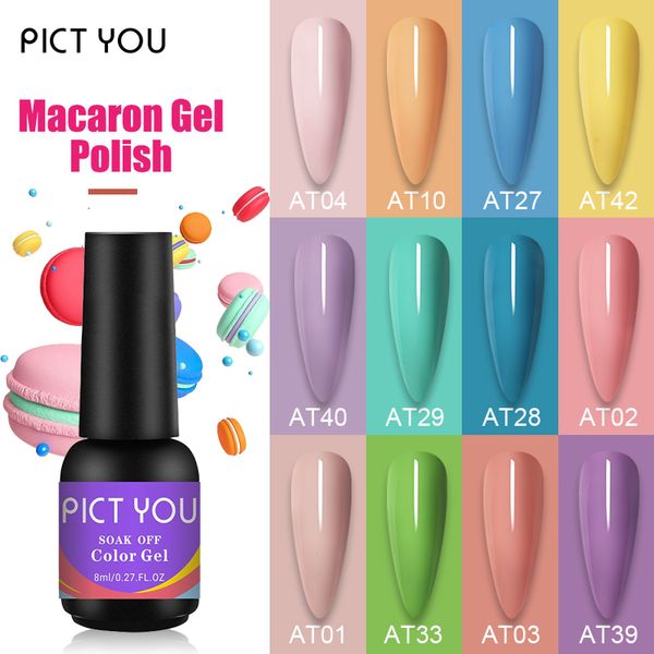 pict you 8ml gel varnishes gel nail polish for varnish hybrid semi permanent base of nails macaron polishl, Red;pink
pict you 8ml gel varnishes gel nail polish for varnish hybrid semi permanent base of nails macaron polishl, Red;pink