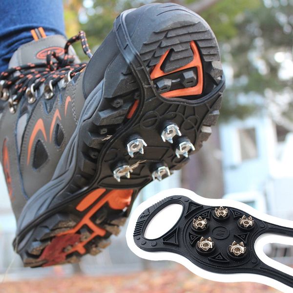 astm4 newly upgraded outdoor 5-tooth ice non-slip hiking s s mountaineering claw non-slip shoe cover snow equipment mountaineering shoe nail
astm4 newly upgraded outdoor 5-tooth ice non-slip hiking s s mountaineering claw non-slip shoe cover snow equipment mountaineering shoe nail