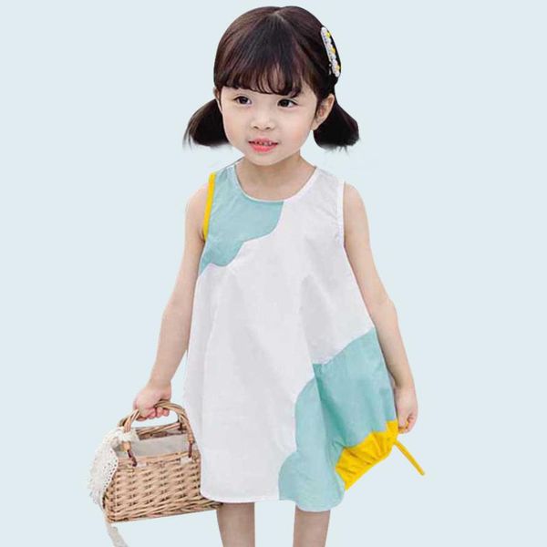 kids party dresses for girls fashion patchwork girls dress loose sleeveless sundress for cute summer dress, Red;yellow
kids party dresses for girls fashion patchwork girls dress loose sleeveless sundress for cute summer dress, Red;yellow