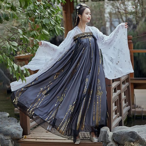 jzg3e yunhe hanfu female wide sleeve dress flowing fairy skirt gilding super fairy big swing student wei and ancient costume ancient costume, Black;red
jzg3e yunhe hanfu female wide sleeve dress flowing fairy skirt gilding super fairy big swing student wei and ancient costume ancient costume, Black;red