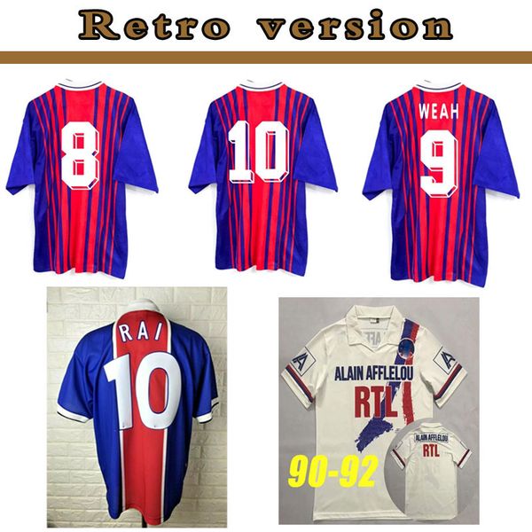 1993/1994 retro version paris soccer jerseys 93/94 weah ginola worns simone leroy avelaine 1998 1999 shirt short sleeve football uniform, Black;yellow
1993/1994 retro version paris soccer jerseys 93/94 weah ginola worns simone leroy avelaine 1998 1999 shirt short sleeve football uniform, Black;yellow