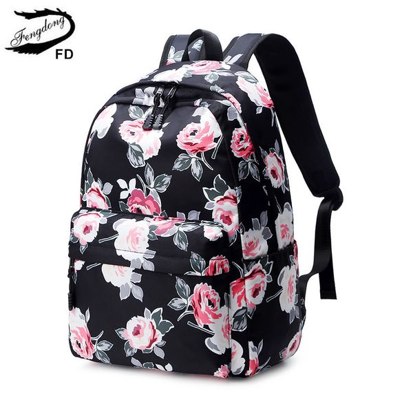fengdong flower printing school backpack for girls rucksack child gift female travel lapbackpack schoolbag kids school bags t200709
fengdong flower printing school backpack for girls rucksack child gift female travel lapbackpack schoolbag kids school bags t200709