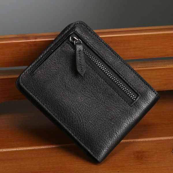 mini coin purse cow leather black short wallets soft genuine leather men women moneybags card holder wallet with zipper (rb5501, Red;black
mini coin purse cow leather black short wallets soft genuine leather men women moneybags card holder wallet with zipper (rb5501, Red;black
