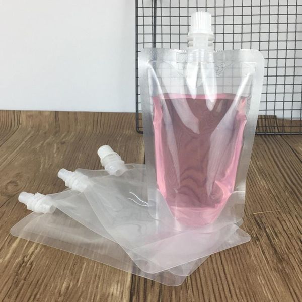 storage bags 100 pcs milk with nozzle stand up juice coffee disposable durable transparent liquid drink pouch sealed packaging bag beverage
storage bags 100 pcs milk with nozzle stand up juice coffee disposable durable transparent liquid drink pouch sealed packaging bag beverage